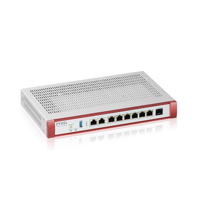 Ethernet PoE günstig Kaufen-ZyXEL USGFLEX 200HP Security Bundle Firewall. ZyXEL USGFLEX 200HP Security Bundle Firewall <![CDATA[• 6x 1-GbE Ethernet, 2x 2.5-GbE Ethernet • 1x USB3.0 • 1x Consoleport • Lüfterlos, 1x PoE+ Ethernet (802.3at, 30W max.) • inkl. 1 Jahr Security 