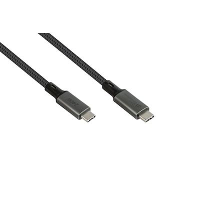 40 GB  günstig Kaufen-Good Connections USB 4.0 Kabel (40GBit/s, 240W, 8K@60Hz) USB-C St./St. 1,8m. Good Connections USB 4.0 Kabel (40GBit/s, 240W, 8K@60Hz) USB-C St./St. 1,8m <![CDATA[• USB-Kabel • Anschlüsse: USB Typ C und USB Typ C • Farbe: anthrazit, Länge: 1,8m •