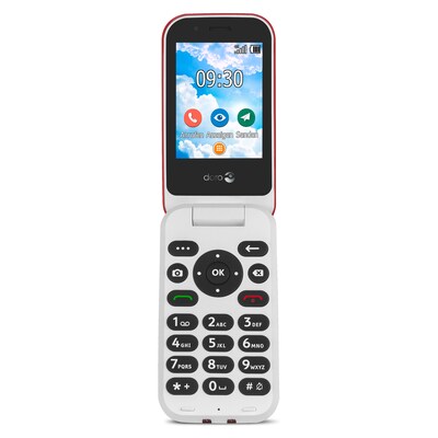 Not What günstig Kaufen-Doro 7030 Mobiltelefon rot-weiß. Doro 7030 Mobiltelefon rot-weiß <![CDATA[• 2.8