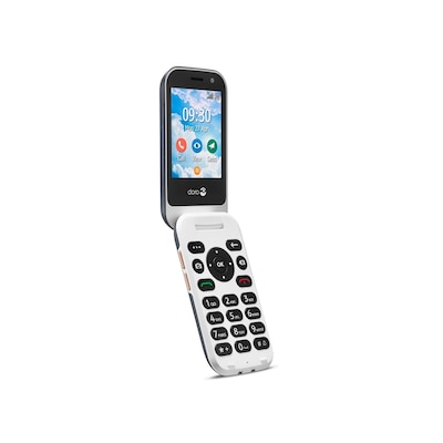 sung günstig Kaufen-Doro 7080 Mobiltelefon graphit-weiß. Doro 7080 Mobiltelefon graphit-weiß <![CDATA[• 2.8