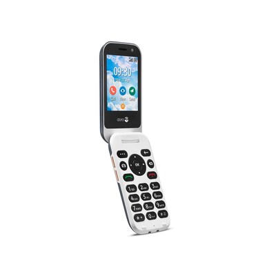 Play 3  günstig Kaufen-Doro 7080 Mobiltelefon graphit-weiß. Doro 7080 Mobiltelefon graphit-weiß <![CDATA[• 2.8