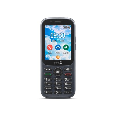 TE 240 günstig Kaufen-Doro 730X Mobiltelefon graphit. Doro 730X Mobiltelefon graphit <![CDATA[• 2.8