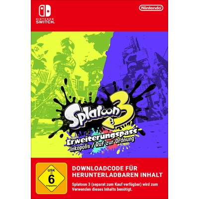 Splatoon 3 Expansion Pass Nintendo Digital Code