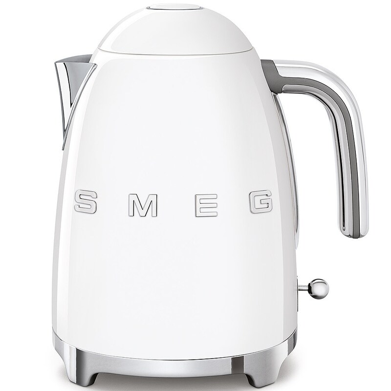 Smeg KLF03WHEU Wasserkocher 1.7L Weiß Edelstahl