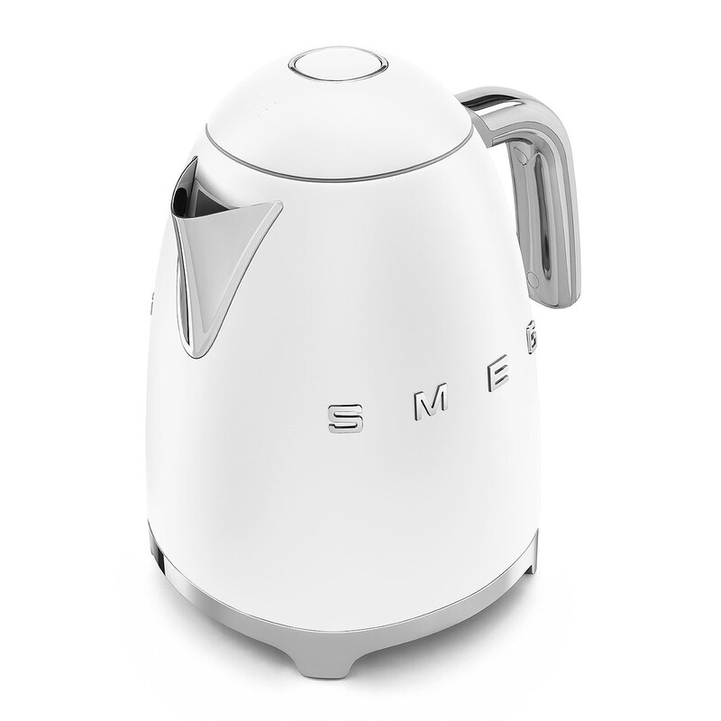 Smeg Wasserkocher 1.7l Weiß Edelstahl Edelstahl -