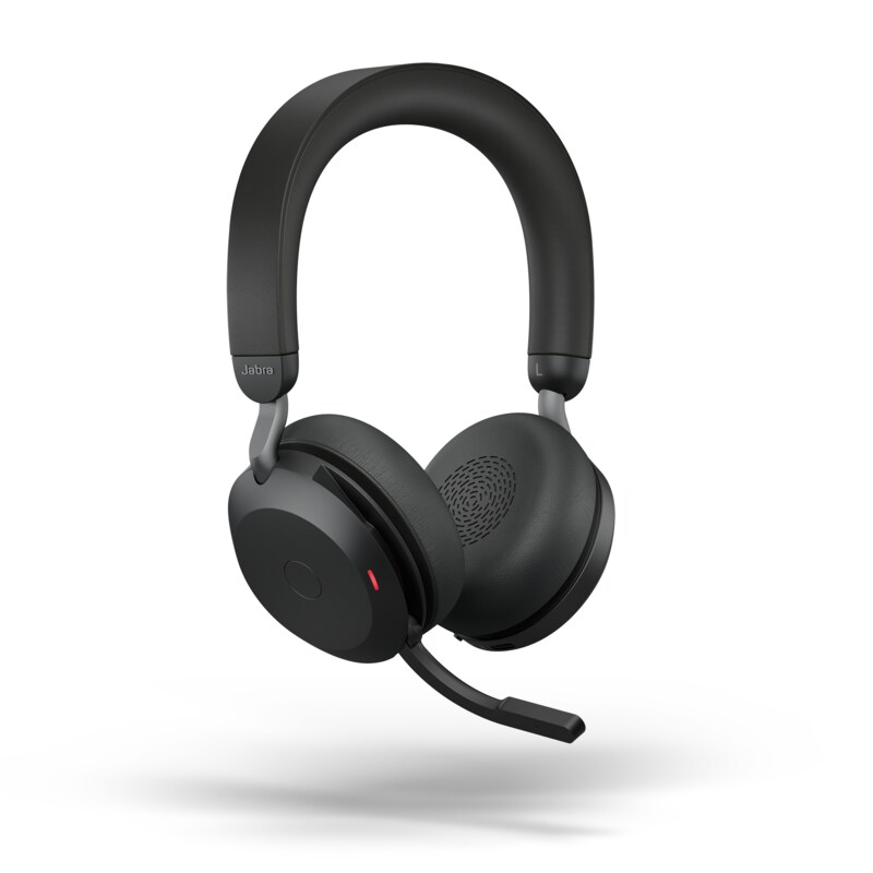 Jabra Evolve2 75 Schwarz - USB-C, MS-Teams inkl. Ladestation