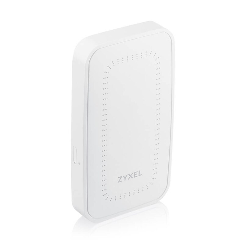 PRO SD günstig Kaufen-ZyXEL WAX300H 802.11ax WiFi 6 On-Wall NebulaPro Access Point. ZyXEL WAX300H 802.11ax WiFi 6 On-Wall NebulaPro Access Point <![CDATA[• IEEE 802.11 ax/ac/n/g/b/a, MU-MIMO • 2.4GHz: 575 Mbps, 5GHz: 2400 Mbps • WPA, WPA2, WPA3 • IPv6, VLANs, WMM, U-APSD • 1x 