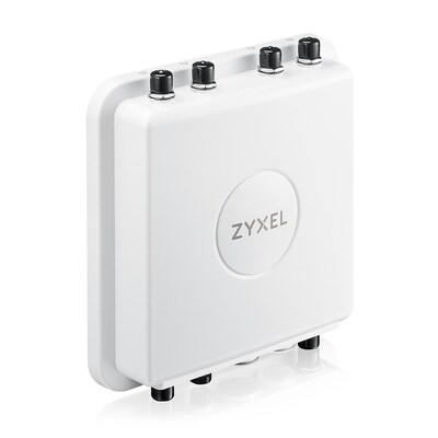 Poi 2 günstig Kaufen-ZyXEL WAX655E 802.11ax WiFi 6 4x4 Outdoor Access Point (ohne Netzteil). ZyXEL WAX655E 802.11ax WiFi 6 4x4 Outdoor Access Point (ohne Netzteil) <![CDATA[• IEEE 802.11 ax/ac/n/g/b/a, MU-MIMO • 2.4GHz: 575 Mbps, 5 GHz: 4800 Mbps • WEP, WPA, WPA2-PSK, W