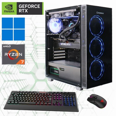 Hyrican Gamemax Draco XD 7255 R7-7700X 32GB/2TB SSD RTX4080 Super Win 11