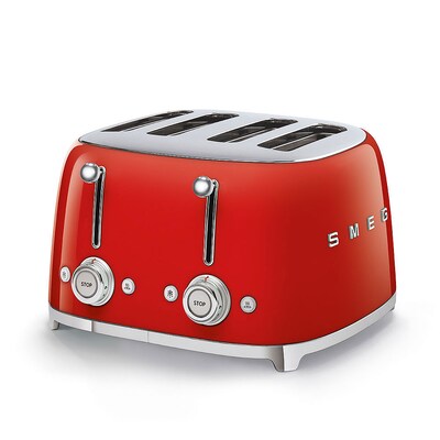 SMEG TSF03RDEU 50s Style Toaster Rot