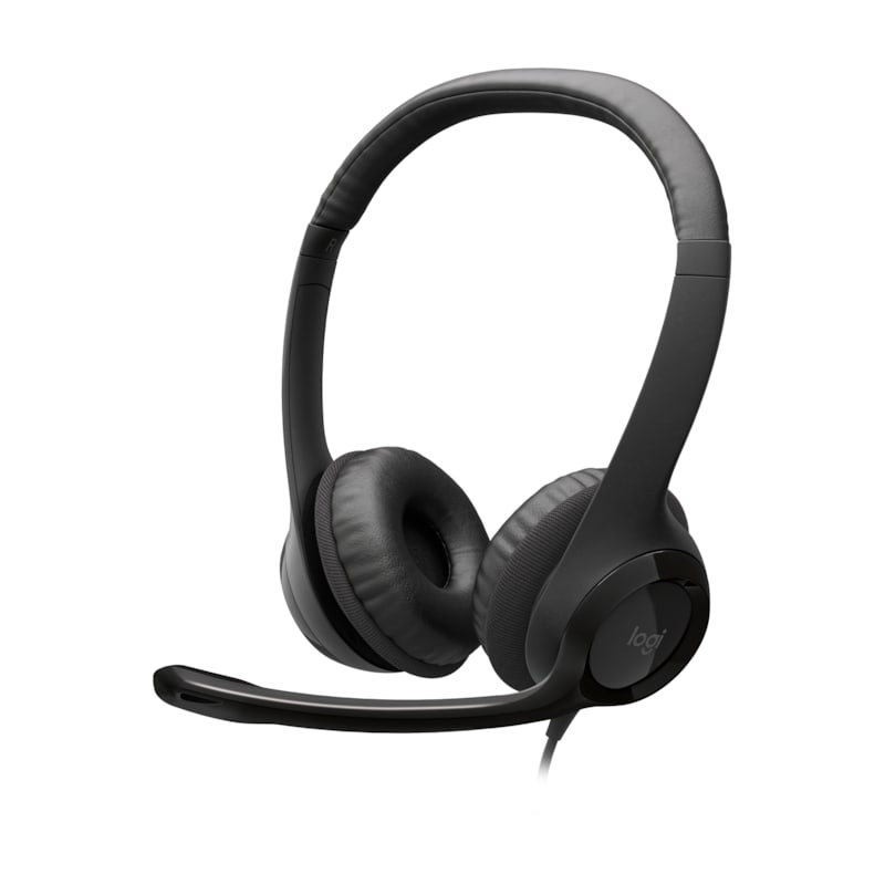 Logitech H390 Stereo USB-A Headset - Mit verbesserter digitaler Klangübertragung und integrierten Bedienelementen