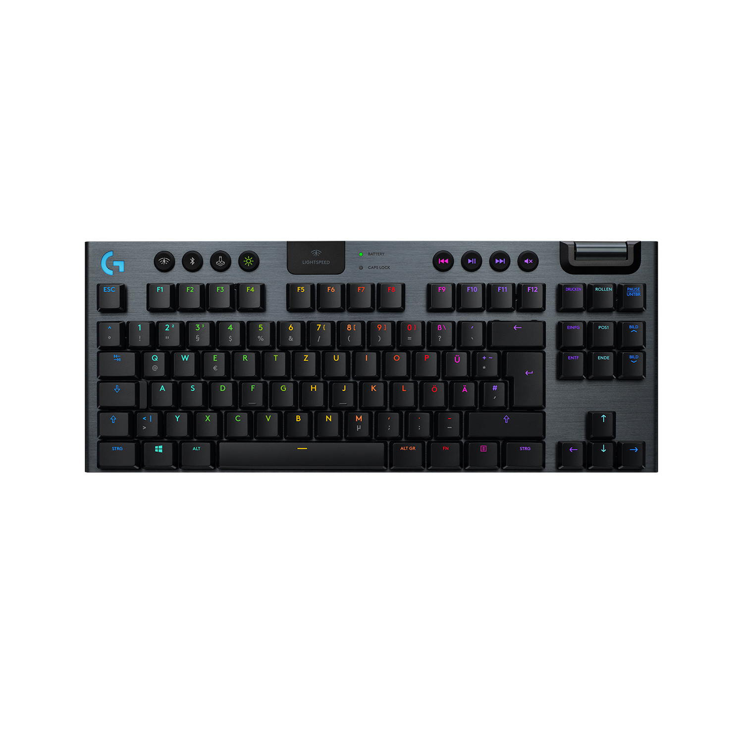 Logitech G915 TKL LIGHTSPEED Tactile Kabellose Mechanische RGB Gaming Tastatur