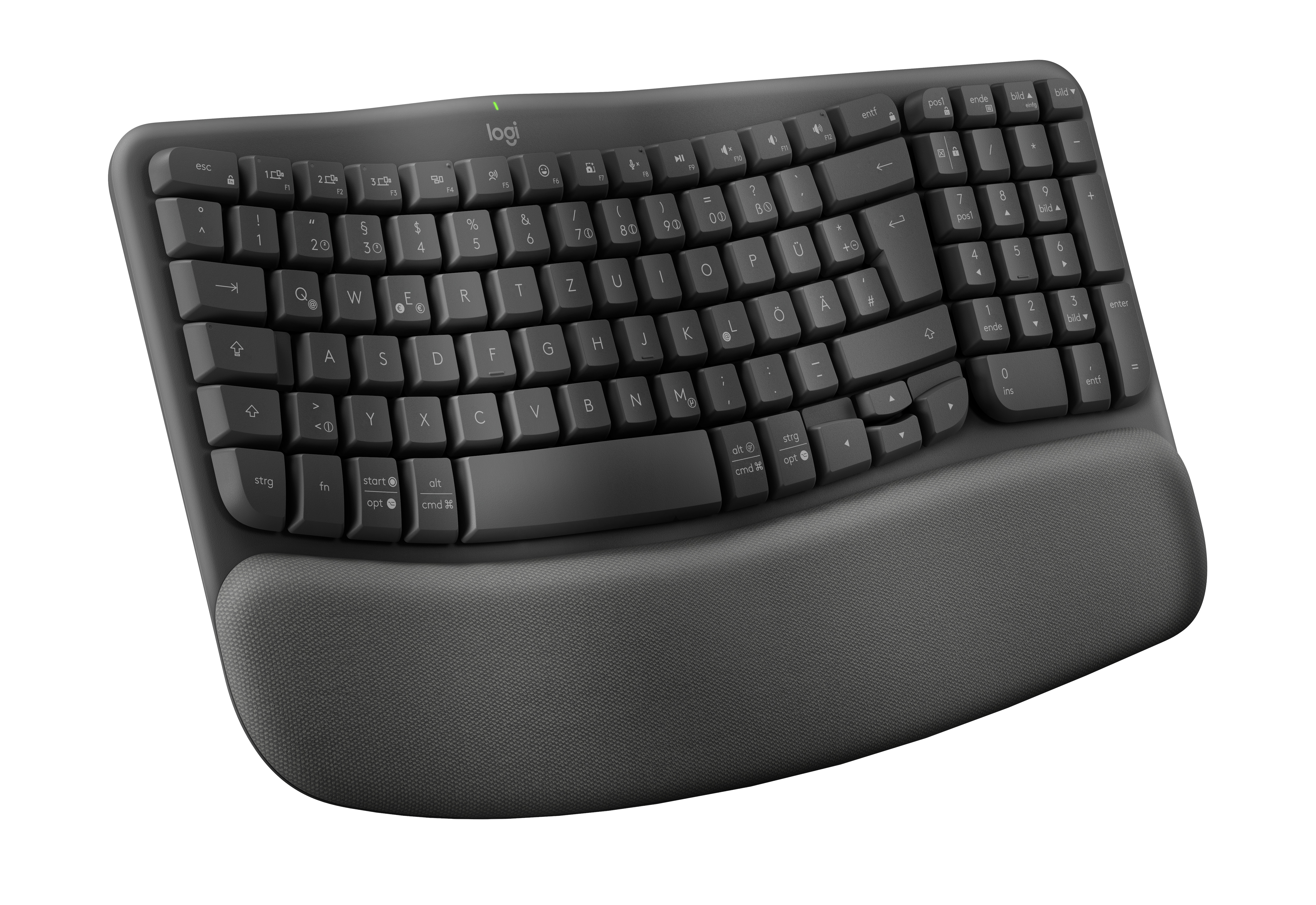 Logitech Wave Keys for Business Grafit DE-Layout inkl. Logi Bolt USB-Adapter