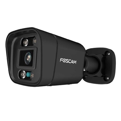 Kamera Cam  günstig Kaufen-Foscam V8EP 4K 8 MP Überwachungskamera schwarz. Foscam V8EP 4K 8 MP Überwachungskamera schwarz <![CDATA[• Auflösung: 3840 x 2160 Pixel, ONVIF-kompatibel • Bewegungserkennung, PoE, Nachtsicht • Konnektivität: LAN • Akustischer und optis