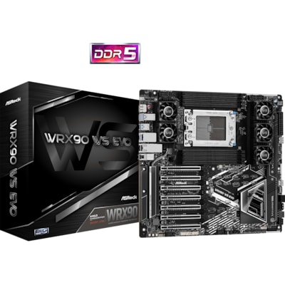 RD Pro günstig Kaufen-ASRock WRX90 WS EVO Server Mainboard für AMD Threadripper Sockel SP6 (sTR5 ). ASRock WRX90 WS EVO Server Mainboard für AMD Threadripper Sockel SP6 (sTR5 ) <![CDATA[• Mainboard mit Sockel SP6 (sTR5 ) für AMD Threadripper Prozessoren • AMD WR