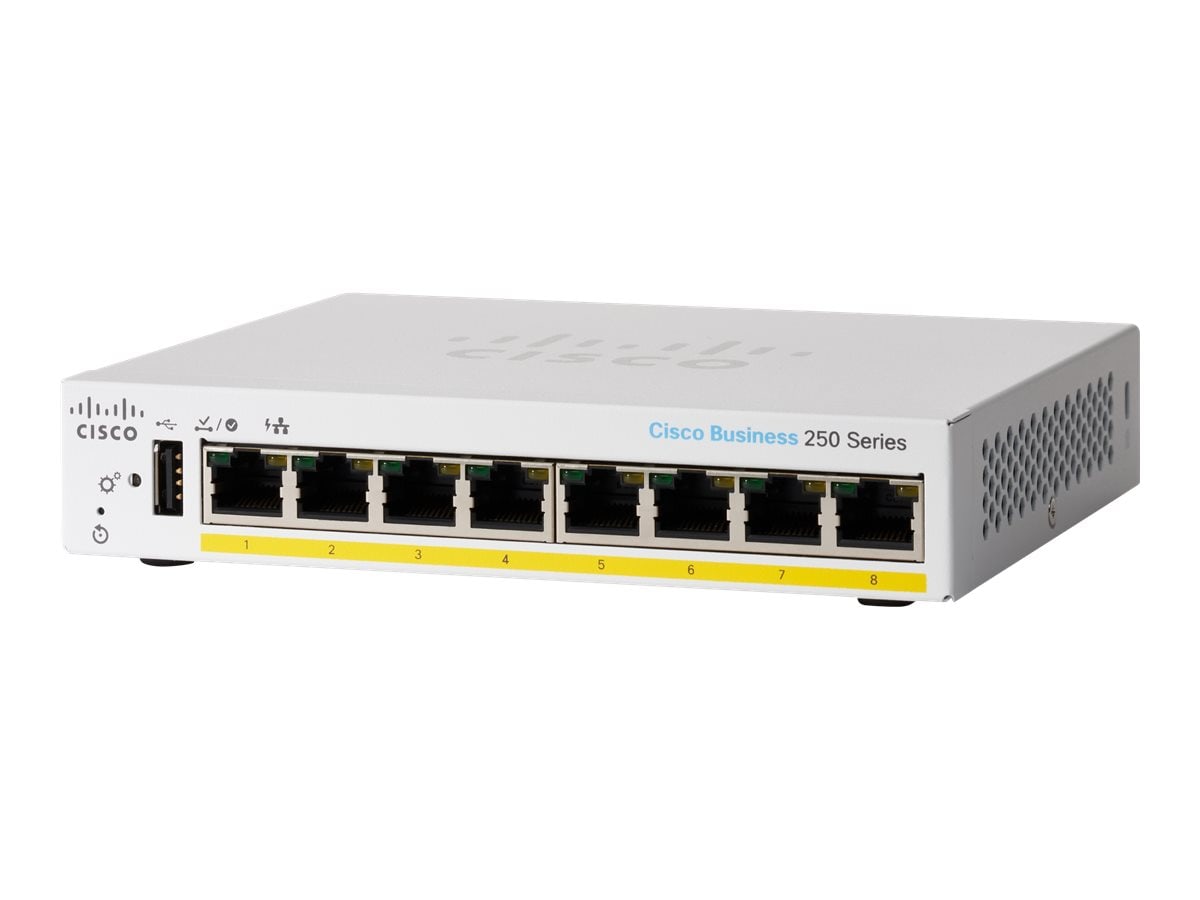 Cisco Business 250 Series CBS250-8PP Switch