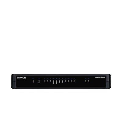 DSL Router günstig Kaufen-LANCOM 1803VA EU SD-WAN Gateway VDSL2/ ADSL2+ Modem Router. LANCOM 1803VA EU SD-WAN Gateway VDSL2/ ADSL2+ Modem Router <![CDATA[• Integriertes VDSL-Supervectoring-Modem für bis zu 300 MBit/s • autom. VPN- und VLAN-Konfiguration über die LANCOM Manag