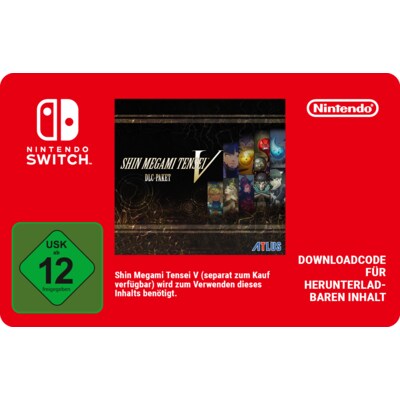 Switch Pro günstig Kaufen-Shin Megami Tensei V DLC Bundle Nintendo Digital Code. Shin Megami Tensei V DLC Bundle Nintendo Digital Code <![CDATA[• Plattform: Nintendo Switch • Genre: Action-Rollenspiel • Altersfreigabe USK: ab 12 Jahren • Produktart: Digitaler Code per E-Ma