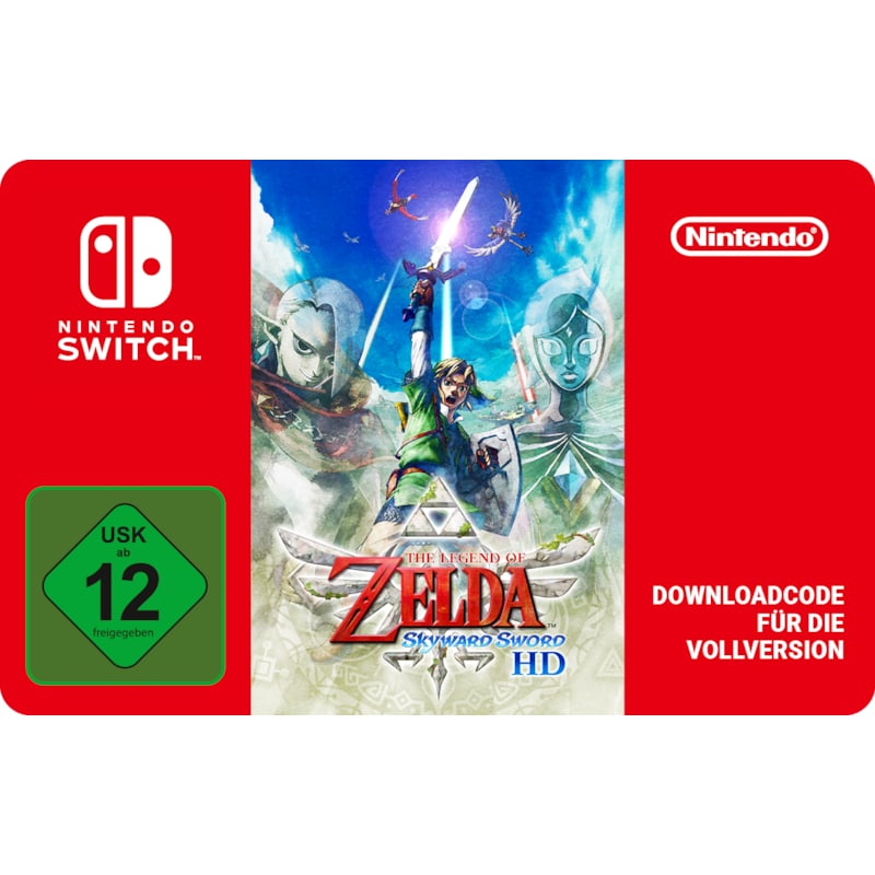 The Legend of Zelda: Skyward Sword HD Nintendo Digital Code