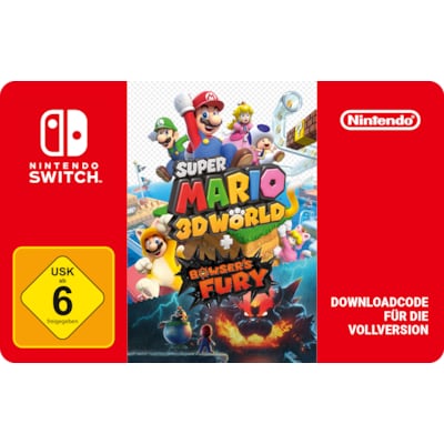 Super Mario 3D World and Bowsers Fury Nintendo Digital Code