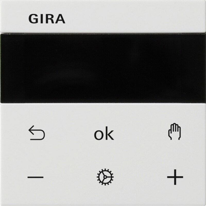 Gira S3000 günstig Kaufen-Gira S3000 Raumtemperaturregler Bluetooth System 55 Reinweiß glänzend. Gira S3000 Raumtemperaturregler Bluetooth System 55 Reinweiß glänzend <![CDATA[• Raumtemperaturregler Bluetooth • Gira System 3000 • System 55 Reinweiß glänzend]]>.