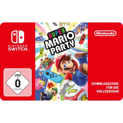 for HR günstig Kaufen-Super Mario Party Nintendo Digital Code. Super Mario Party Nintendo Digital Code <![CDATA[• Plattform: Nintendo Switch • Genre: Party-Spiel • Altersfreigabe USK: ab 0 Jahren • Produktart: Digitaler Code per E-Mail]]>. 