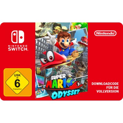 Super Mario Odyssey Nintendo Digital Code