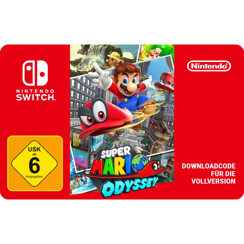 Super Mario Odyssey Nintendo Digital Code