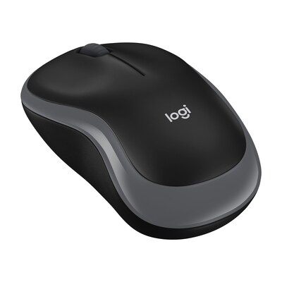 unterwegs günstig Kaufen-Logitech M185 Kabellose Maus Grau. Logitech M185 Kabellose Maus Grau <![CDATA[• Anwendungsbereich: Unterwegs, 3 Tasten • Kabellos, 2,4GHz, 10 m Reichweite • Sensortechnologie: Advanced Optical Tracking (1000 dpi) • Grau, 75g, 39,0 mm x 60,0 mm x 9