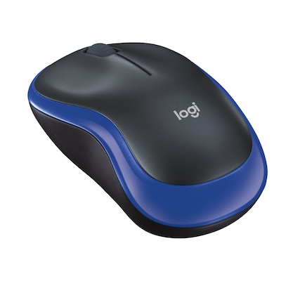 unterwegs günstig Kaufen-Logitech M185 Kabellose Maus Blau. Logitech M185 Kabellose Maus Blau <![CDATA[• Anwendungsbereich: Unterwegs, 3 Tasten • Kabellos, 2,4GHz, 10 m Reichweite • Sensortechnologie: Advanced Optical Tracking (1000 dpi) • Blau, 75g, 39,0 mm x 60,0 mm x 9