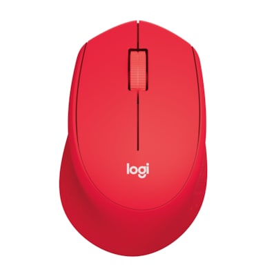 Plus 100 günstig Kaufen-Logitech M330 Silent Plus Kabellose Maus Rot. Logitech M330 Silent Plus Kabellose Maus Rot <![CDATA[• Anwendungsbereich: professionelles Arbeiten, 3 Tasten • Kabellos, 2,4GHz, 10 m Reichweite • Sensortechnologie: Advanced Optical Tracking (1000 dpi)