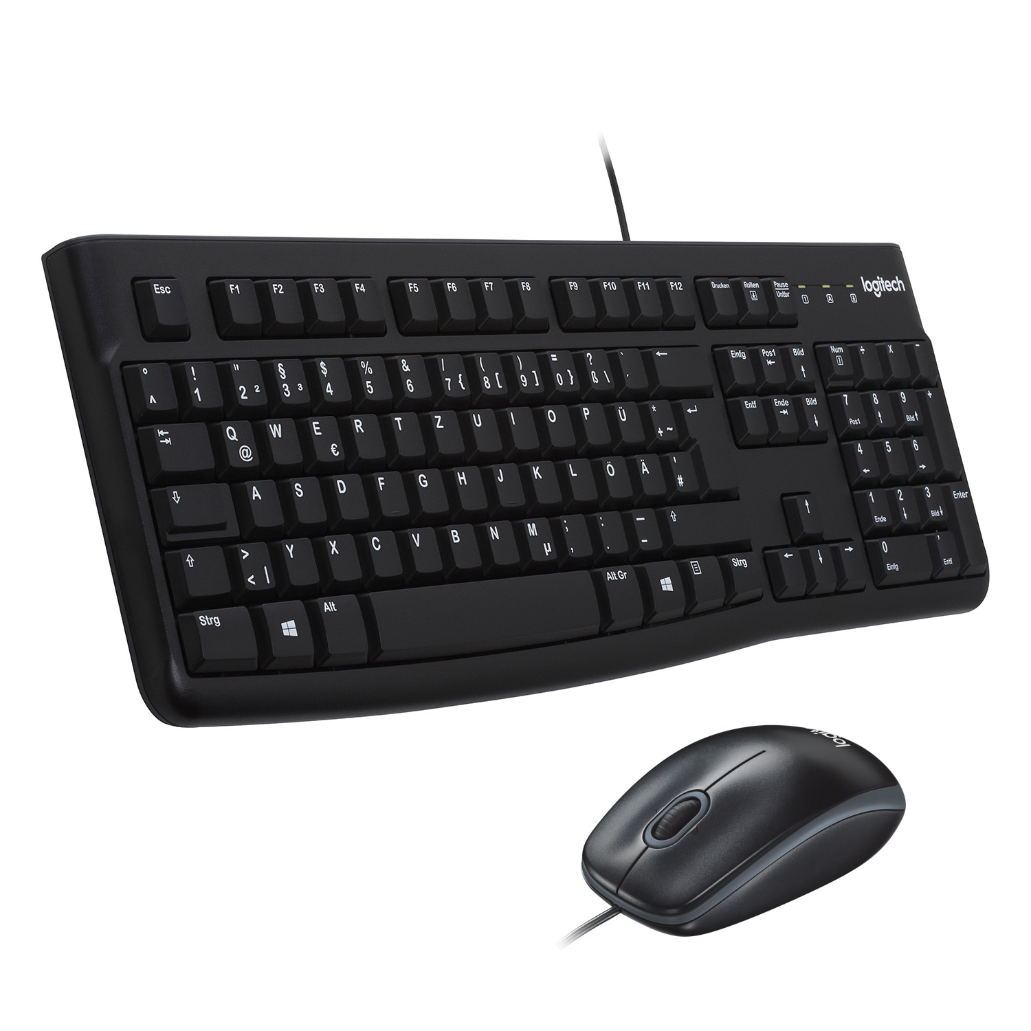 Logitech MK120 Kabelgebundene Maus-Tastaturkombination