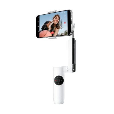 Insta360 günstig Kaufen-Insta360 Flow Standalone Gimbal White. Insta360 Flow Standalone Gimbal White <![CDATA[• Insta360 Flow - Der intelligente Tracking Gimbal • Deep Track 3.0 • SmartWheel • Ganztägige Akku-Laufzeit • Selfie-Stick & Stativ integriert]]>. 