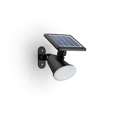 Philips Outdoor Solar Jivix Spotleuchte Wand 1.4W Tageslichtsensor, 2700 Kelvin