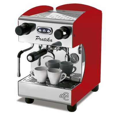 Espresso Maschine günstig Kaufen-ACM Pratika Automatic Bordeaux. ACM Pratika Automatic Bordeaux <![CDATA[• Ring, Zweikreiser, Vibrationspumpe • Espresso-Maschine]]>. 