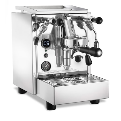 Espresso Maschine günstig Kaufen-ACM Homey Shot Timer Inox. ACM Homey Shot Timer Inox <![CDATA[• E61, Zweikreiser, Vibrationspumpe • Espresso-Maschine]]>. 