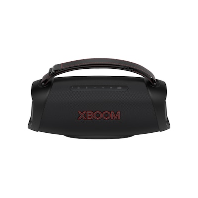 AUX Audio günstig Kaufen-LG XBOOM Go DXG8 mobiler Bluetooth Lautsprecher. LG XBOOM Go DXG8 mobiler Bluetooth Lautsprecher <![CDATA[• Wasserbeständigkeit: IP67 • Bluetooth und Audio-/AUX-Engang (3,5mm Klinke) • bis zu 15 Stunden Akkulaufzeit • Unterstützt Multipoint Anbi