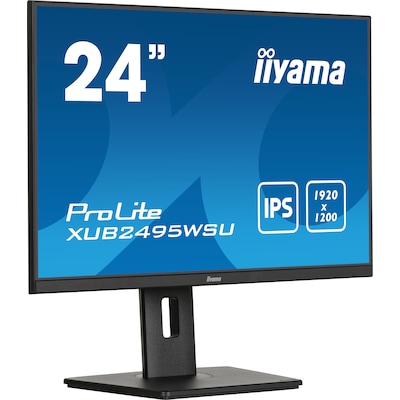 10 HD  günstig Kaufen-iiyama ProLite XUB2495WSU-B7 61,1cm (24") WUXGA IPS Monitor HDMI/DP/USB 4ms. iiyama ProLite XUB2495WSU-B7 61,1cm (24") WUXGA IPS Monitor HDMI/DP/USB 4ms <![CDATA[• Energieeffizienzklasse: D • Größe: 61,1 cm (24,1 Zoll) 16:10, Auflösung: 1.9