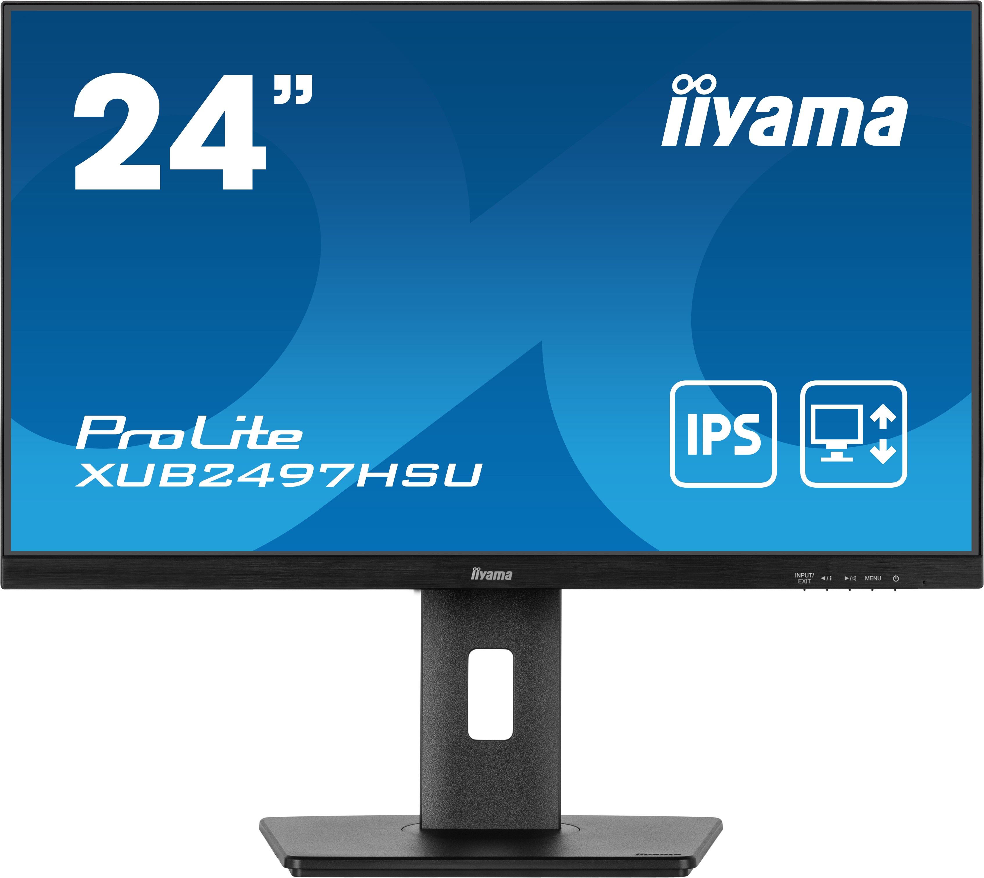 iiyama ProLite XUB2497HSU-B1 60,5cm (23,8&quot;) FHD IPS Monitor HDMI/DP/USB 1ms