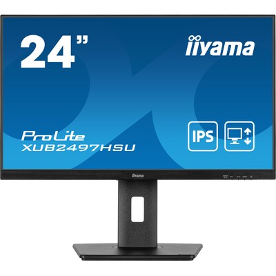 Monitor 16 günstig Kaufen-iiyama ProLite XUB2497HSU-B1 60,5cm (23,8") FHD IPS Monitor HDMI/DP/USB 1ms. iiyama ProLite XUB2497HSU-B1 60,5cm (23,8") FHD IPS Monitor HDMI/DP/USB 1ms <![CDATA[• Energieeffizienzklasse: E • Größe: 60,5 cm (23,8 Zoll) 16:9, Auflösung: 1.92