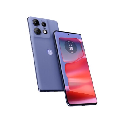 CD R günstig Kaufen-Motorola edge50 Pro 12/256 GB Android 14 Smartphone Luxe Lavender. Motorola edge50 Pro 12/256 GB Android 14 Smartphone Luxe Lavender <![CDATA[• Farbe: lila • 2,63 GHz Qualcomm Snapdragon 7 Gen 3 Octa-Core-Prozessor • 50 Megapixel Hauptkamera mit opt