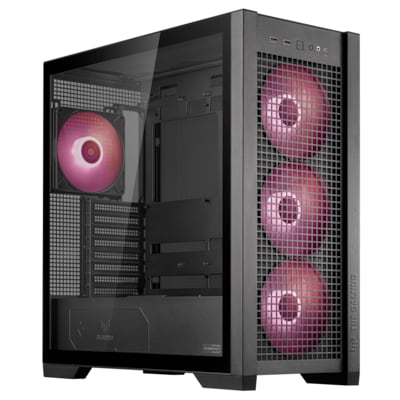 ASUS TUF Gaming GT302 TG ARGB ATX Midi-Tower Gehäuse schwarz