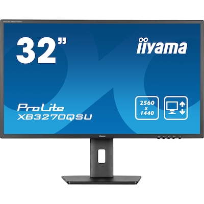 on 4  günstig Kaufen-iiyama ProLite XB3270QSU-B1 80cm (31.5") WQHD IPS Monitor HDMI/DP/USB 3ms. iiyama ProLite XB3270QSU-B1 80cm (31.5") WQHD IPS Monitor HDMI/DP/USB 3ms <![CDATA[• Energieeffizienzklasse: E • Größe: 80,0 cm (31,5 Zoll) 16:9, Auflösung: 2.560x1.