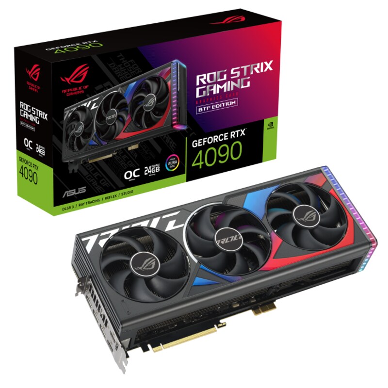 ASUS ROG Strix GeForce RTX 4090 BTF OC Grafikkarte 24GB GDDR6X  2xHDMI/2xDP