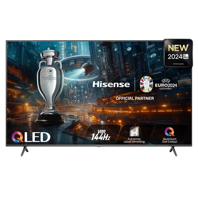 USB C  günstig Kaufen-Hisense 65E77NQ PRO 164cm 65" 4K QLED Smart TV Fernseher. Hisense 65E77NQ PRO 164cm 65" 4K QLED Smart TV Fernseher <![CDATA[• Energieeffizienzklasse: E • Diagonale: 164 cm / 65 Zoll, 4K / Ultra HD, 100/144 Hz • 4x HDMI, 3x USB, WLAN , LAN-An