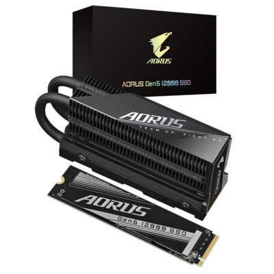 24 W günstig Kaufen-GIGABYTE AORUS Gen5 12000 SSD PCIe 5.0 x4, NVMe 2.0 2TB. GIGABYTE AORUS Gen5 12000 SSD PCIe 5.0 x4, NVMe 2.0 2TB <![CDATA[• 2 TB - 3,5 mm Bauhöhe • M.2 2280 Card, PCIe 5.0 • Maximale Lese-/Schreibgeschwindigkeit: 12400 MB/s / 11.800 MB/s • Perfor