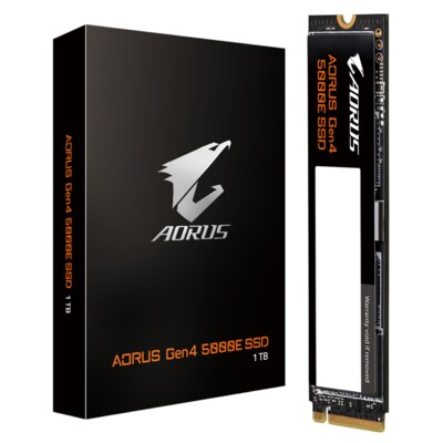 GIGABYTE AORUS Gen4 5000E SSD PCIe 4.0 x4, NVMe 1.4 1TB