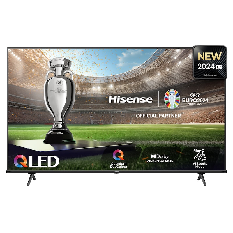 Hisense 58E77NQ 147cm 58" 4K QLED Smart TV Fernseher