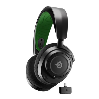 schwarz/Floral günstig Kaufen-SteelSeries Arctis Nova 7X Wireless Gaming Headset schwarz / grün. SteelSeries Arctis Nova 7X Wireless Gaming Headset schwarz / grün <![CDATA[• Kabelloses Over-Ear Gaming-Headset mit Multiplatform-Kompabilität • Anschluss per Bluetooth / Fu