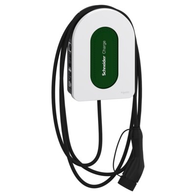 MAXI.LEISTUNG günstig Kaufen-Schneider Charge smarte Wallbox 11kW T2 Kabel 5m, 6mA, Wi-Fi. Schneider Charge smarte Wallbox 11kW T2 Kabel 5m, 6mA, Wi-Fi <![CDATA[• Schneider Charge smarte Wallbox • Max. Leistung: 11 KW • Wandmontage, 5m Typ 2 Ladekabel • 244mm x 352mm x 107mm 